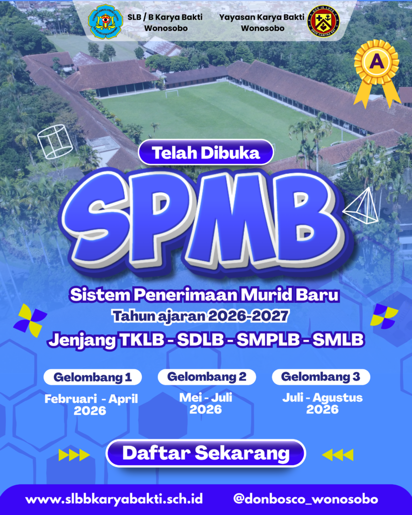 biru muda modern pendaftaran sekolah instagram post